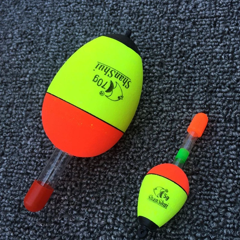 1X Eva Foam Float Alta Galleggiabilità Recupero Rapido Boa Da Pesca Supporto Glow Stick Dobber Durevole Per Rock Sea Night Fishing Gear