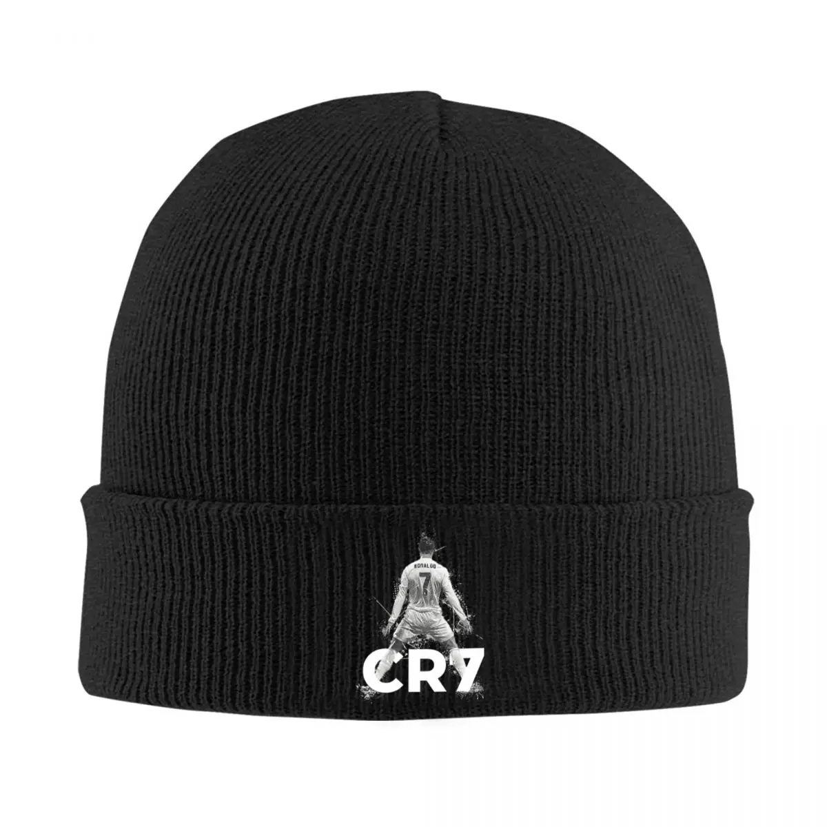 Legend Ronaldo Cr7 Berretto Da Calcio In Maglia Berretti Cappello Invernale Berretti Da Strada In Acrilico Caldo Per Uomo Donna Regalo