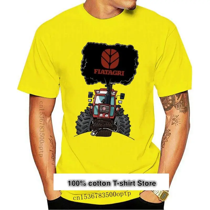 Camiseta De Tractor Fiatagri Para Hombre, Nueva