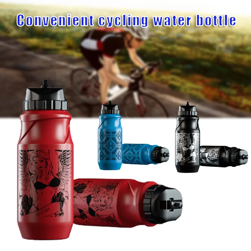 Conveniente Ciclismo Bottiglia D'Acqua Mountain Bike Sport All'Aria Aperta Fitness Bottiglia D'Acqua Attrezzature Per Esterni Бутылка Для Велосипеда