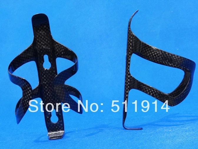 Flx-Cg-D4 Brand New Full Carbon Glossy Mtb Road Bike Tt Water Bottle Cage (2 Pcs Cages)