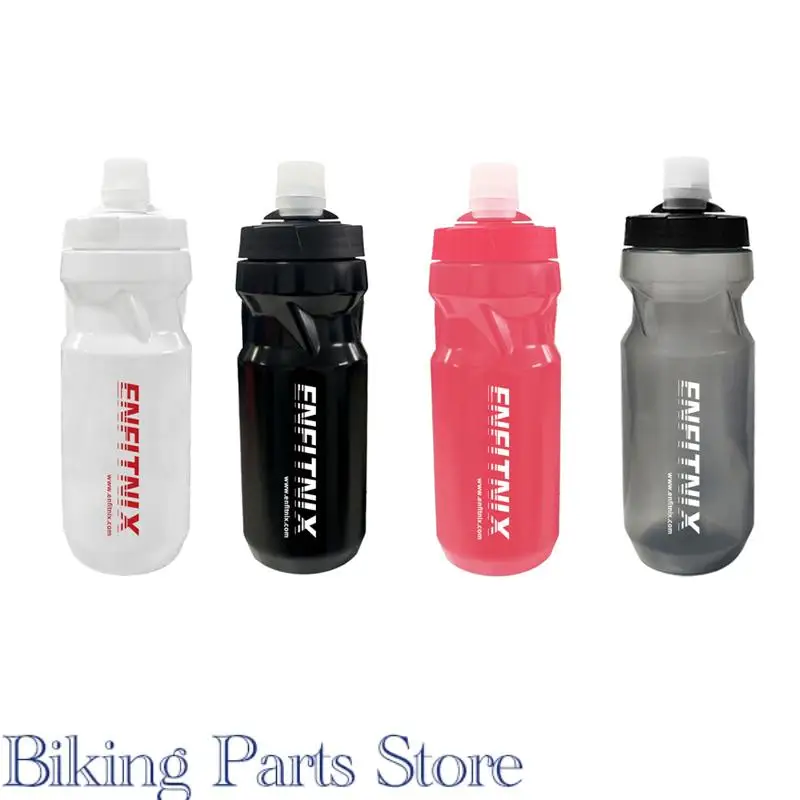 Enfitnix Borraccia Da Ciclismo 600Ml Mtb Portaborraccia Per Bici Da Strada Squeeze Mug Running Climbing Sport Bollitore Bottiglia Per Bicicletta