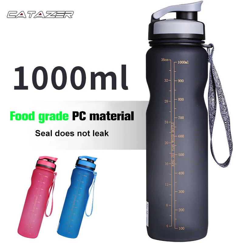 Mountain Road Bike Borraccia Bollitore Giro 1000Ml Grande Capacità Rotonda Tazza D'Acqua Bollitore Attrezzatura Per Biciclette Bottiglia D'Acqua