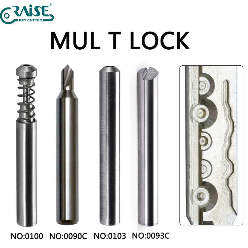 Mul T Lock Fresa Copia Mul-T-Lock Chiavi Per Duplicatrice Manuale Di Chiavi Strumenti Per Fabbro