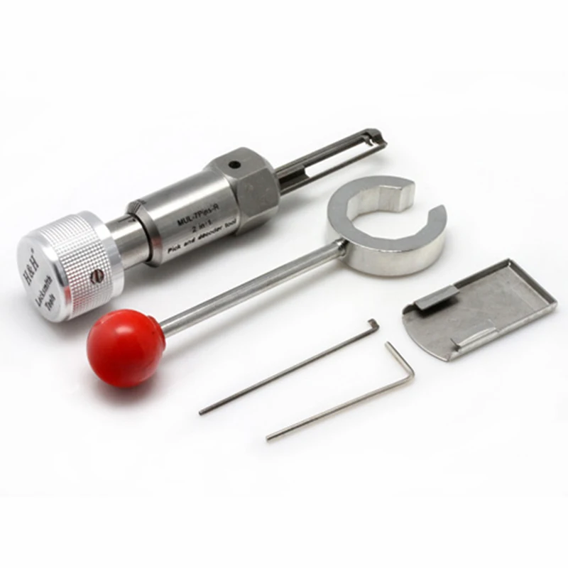 Hot Mul T Lock 7*7 Decoder E Pick Tool 7 Pin (R) Forniture Per Fabbro Lock Pick Tools Safe Lock Smith