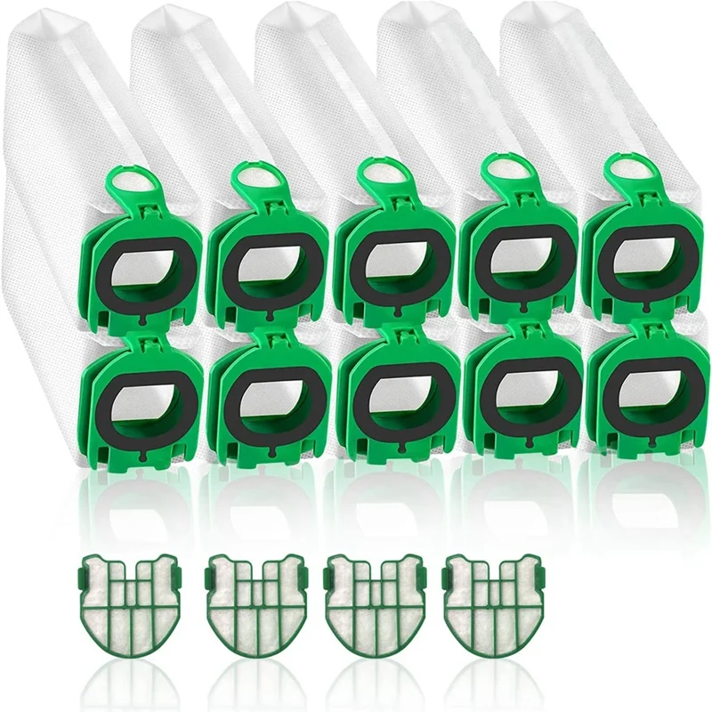 Ricambi Sacchetto Della Polvere Compatibile Per Vorwerk Vb100 Fp100 Vb 100 Fp 100 Aspirapolvere