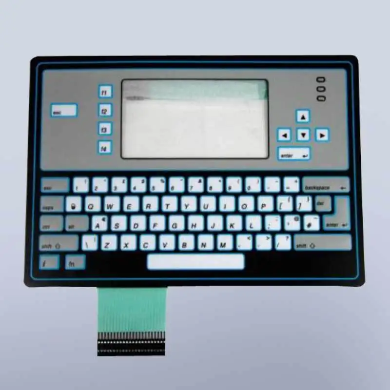 Per Il Colore Blu Vb100-043S-101 Della Membrana Della Tastiera Dell'Esposizione Della Tastiera Di Willett 43S 430 Per Il Overplay Della Tastiera Della