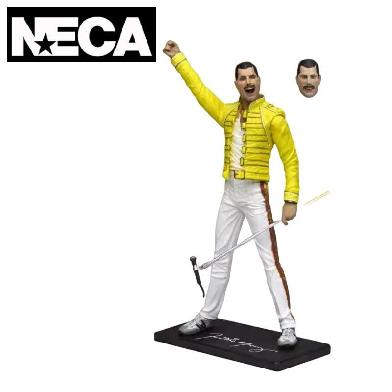 Disponibile Neca Original Freddy Mercury Yellow Jacket Versione Di 7 Pollici Doll Boy Gift Collection