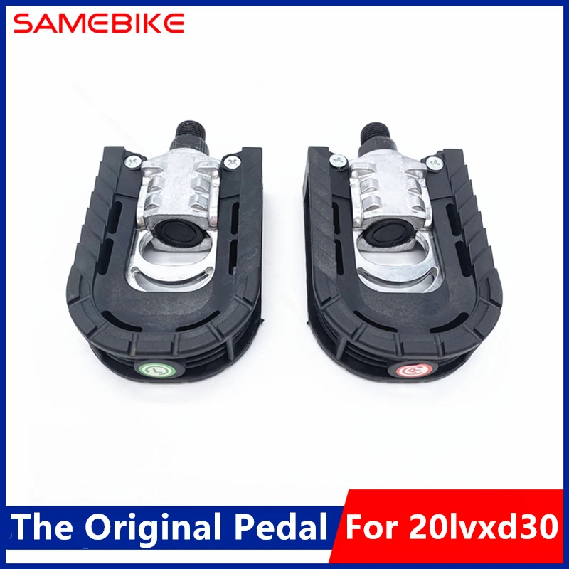 Pedali Originali Per Samebike 20Lvxd30 350W Motore 7 Velocità Bicicletta Elettrica Ciclismo E-Bike Girare Pedali Sostituzione
