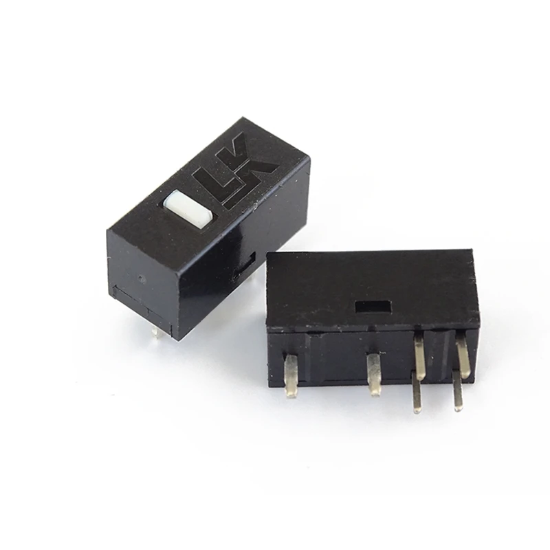 2 Pezzi Strike Light Mouse Microinterruttore Mouse Micro Pulsante Per A4Tech Mouse Incapsulato A91 Q81 Q50,P93 A90 A60 Hot Plug