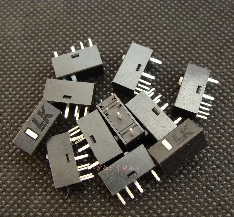 Microinterruttore Mouse Lk 6 Pin Originale Light Strike Per Mouse Incapsulato A4Tech A91 P93 A90 A60 Ecc Micro Pulsanti