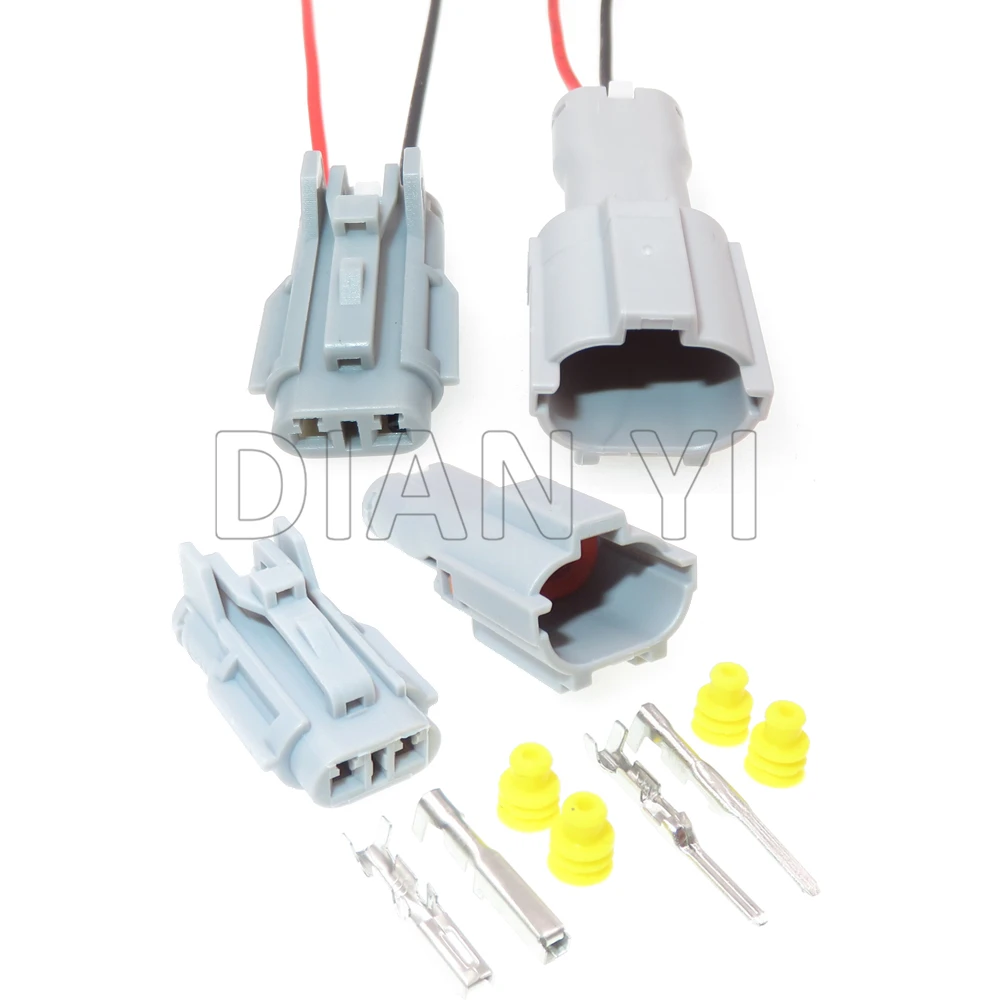 1 Set Luci Di Marcia Per Auto A 2 Vie Prese Per Cablaggio Per Vw 7222-1424-40 7223-1424-40 Mg640322-4 Mg610320 Spina Per Fendinebbia Automatica