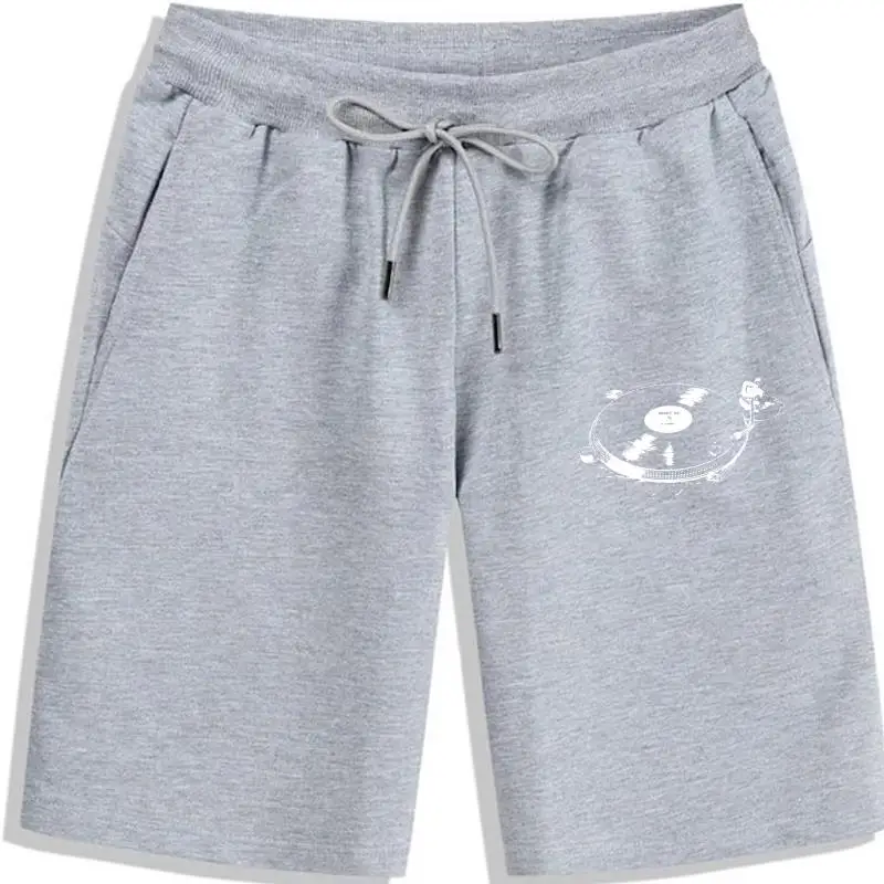 Pantaloncini Estivi Da Uomo In Puro Cotone Pantaloncini Da Uomo Summer Giradischi Art Dj Classic Hip Hop Technics 1200 Hip Hop Mixer Record