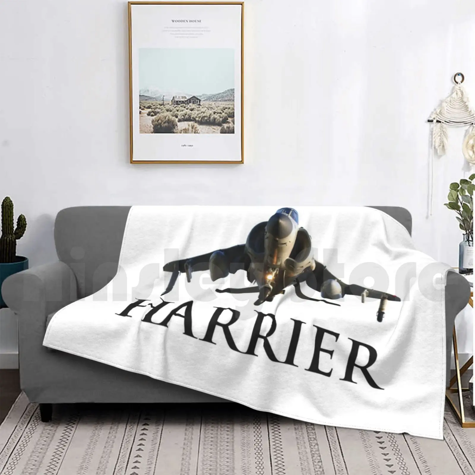 Sea Harrier Jump Jet Coperta Moda Personalizzata Flotta Air Arm Royal Navy Living Air Force Sea Harrier Hawker Harrier