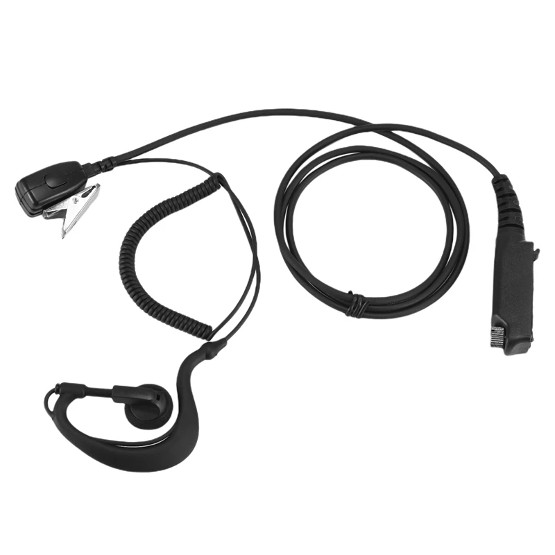 Ptt Mic G Shape Auricolare Per Sepura Stp8000 Walkie Talkie Ham Radio Hf Transceiver Handy C1035A