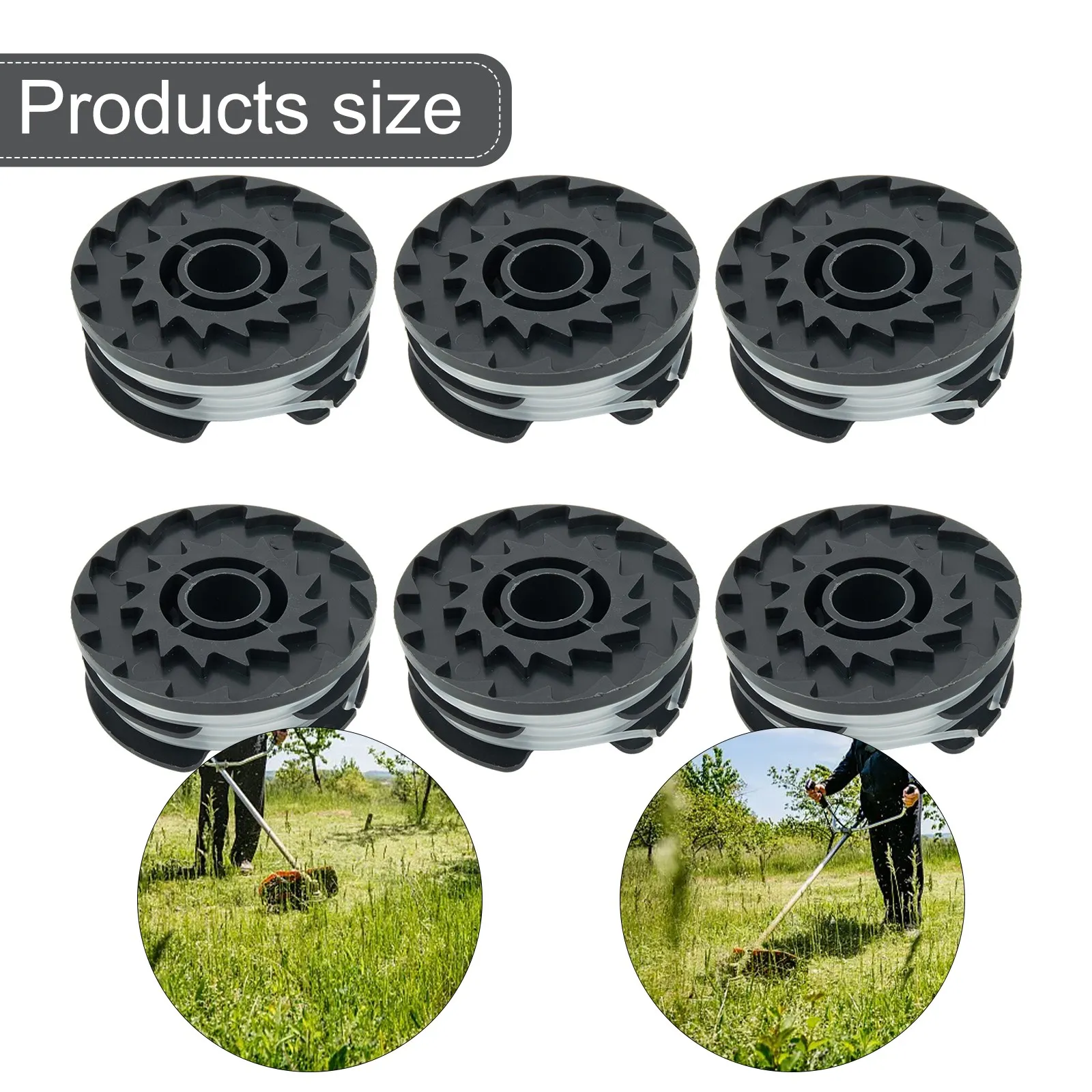 1 Pz Bobine Filettate Per Lidl Parkside Cordless Tagliaerba Prta 20-Li A1 B2 C3 String Attrezzo Da Giardino Parte Di Ricambio
