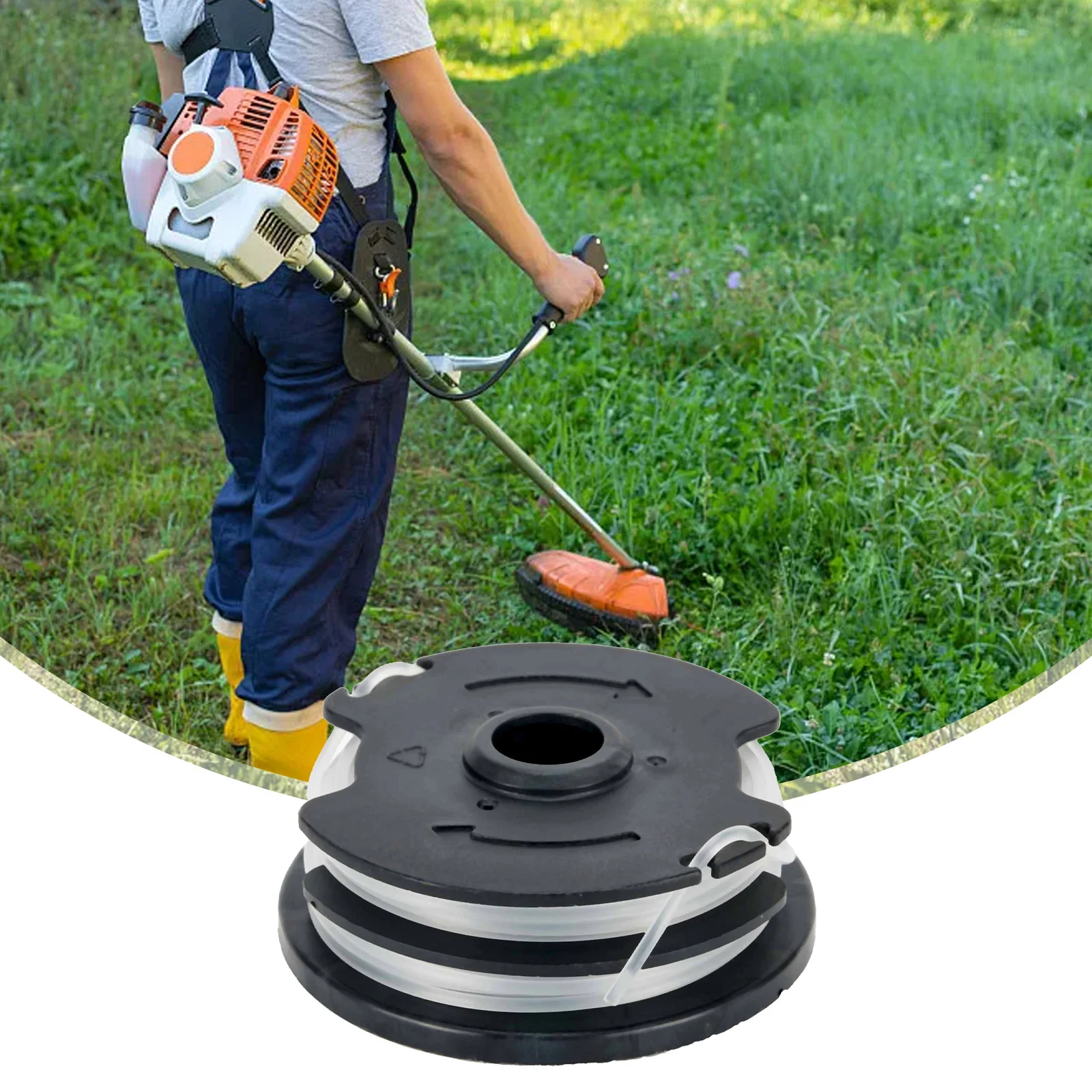 Bobine In Resina Copolimero Di Nylon Per Tagliaerba Cordless Lidl Parkside Prta 20 Li A1 B2 C3 Taglio Rapido E Alta Durata