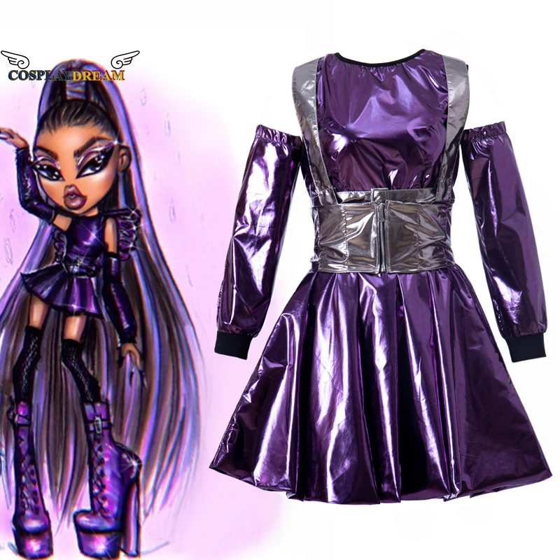 Six The Musical Cosplay Kahawaper Costume Top Skirt Set Performance Set Costume Di Halloween Music Festival Outfit Per Wome