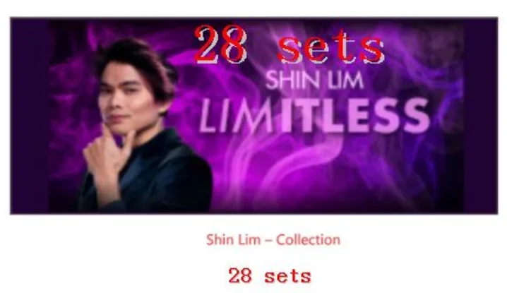 Shin Lim Magic Archive - Bundle 28 Set-Trucchi Magici