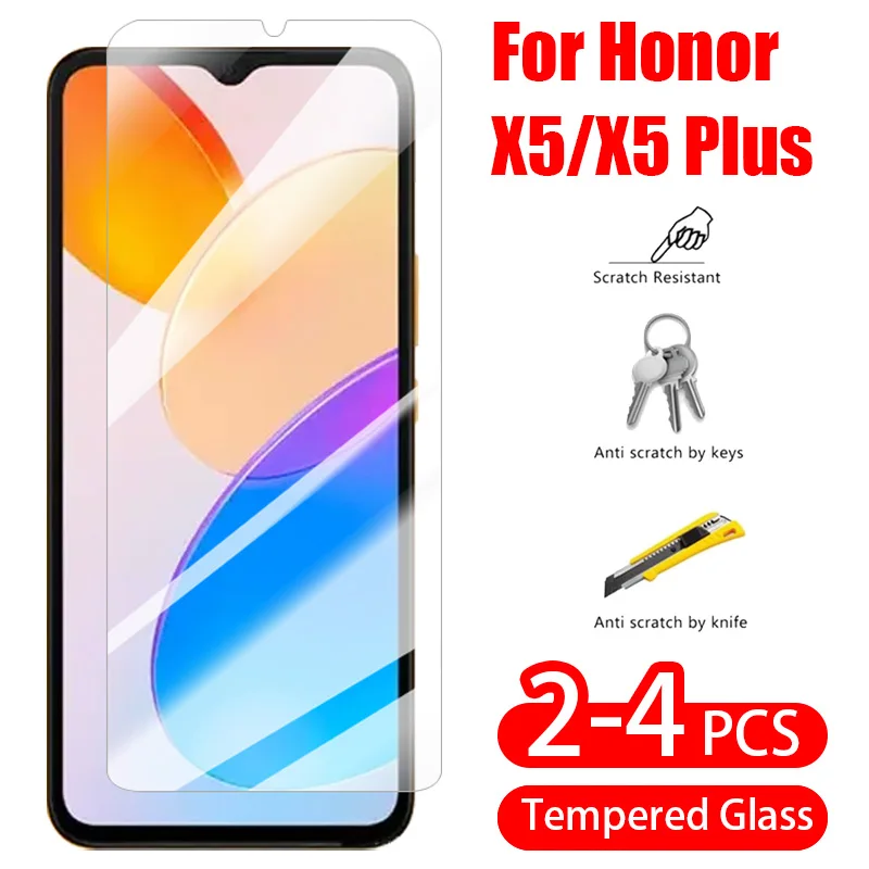 Per Honor X5 X5 + Plus Screen Protector 9H Vetro Temperato Protettivo Full Cover Flim Clearity Hd 9D Glass Flim Per Honor X5 Plus