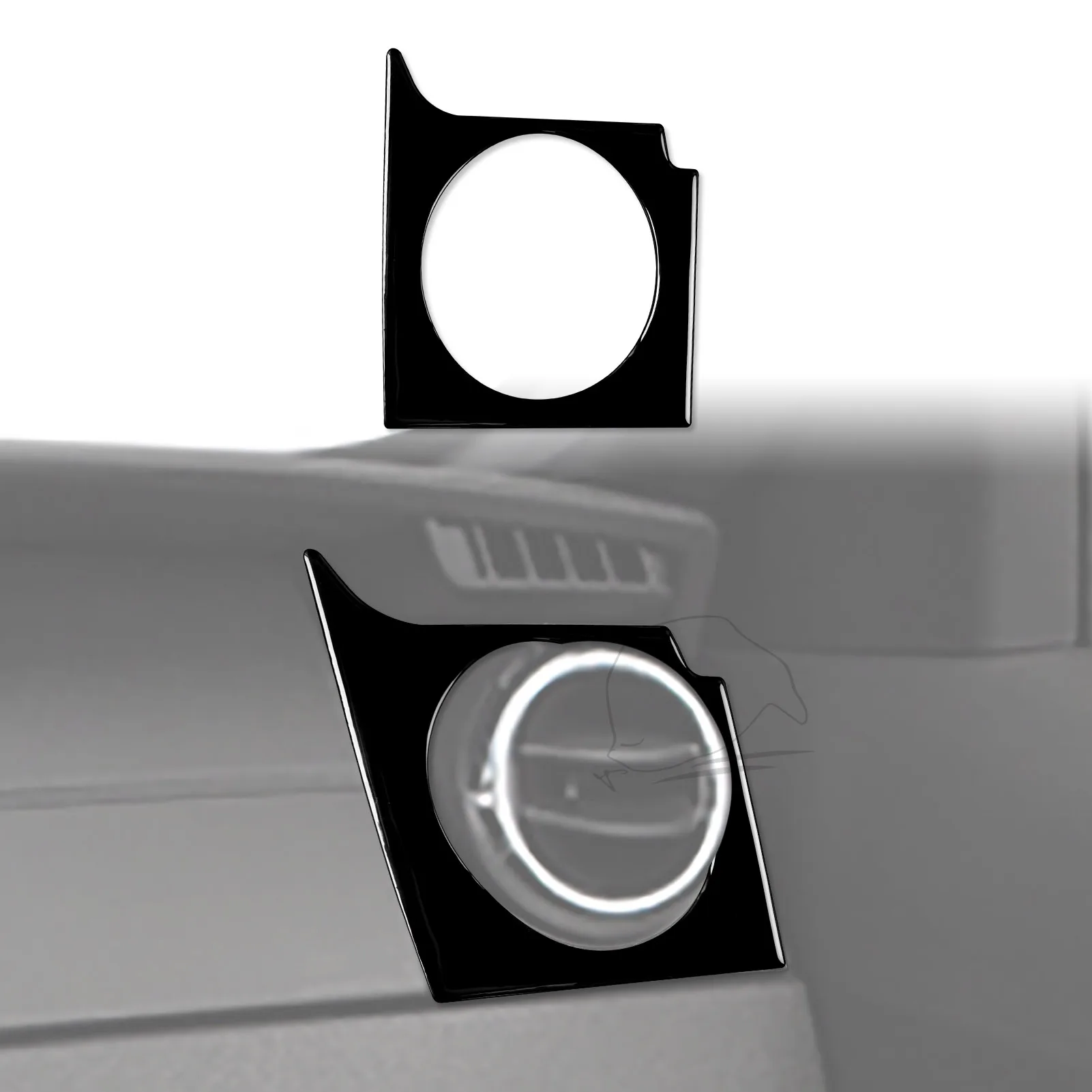 Per Ford Mustang 2005 2006 2007 2008 2009 Presa D'Aria Decorazione Copertura Trim Sticker Accessori Auto Abs