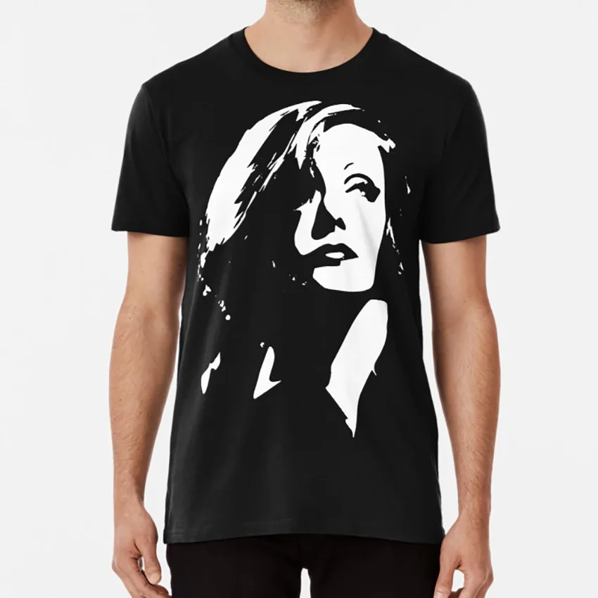 Maglietta Garbo Great Garbo Garbo Greta Vintage Classic Minimalist Artist Golden Age Beautiful