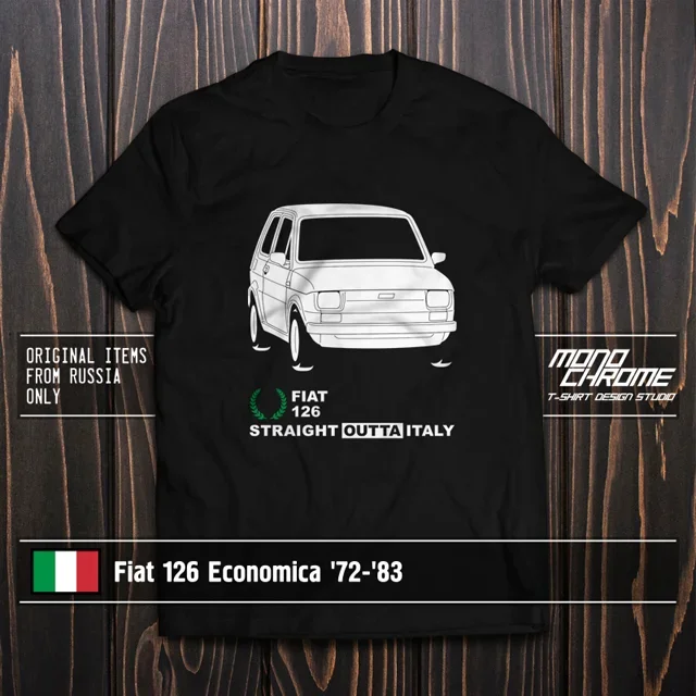 Maglietta Fiat 126 Economica 72 83