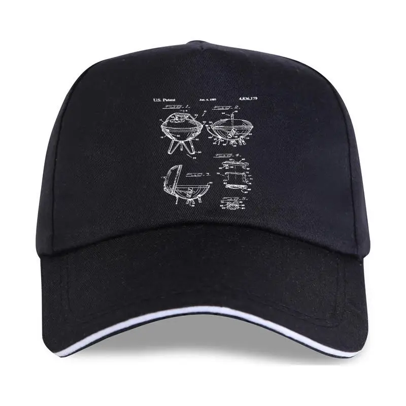 Nuovo Berretto Cappello Weber Smokey Joe Charcoal Grill Brevetto Berretto Da Baseball Bbq Grill