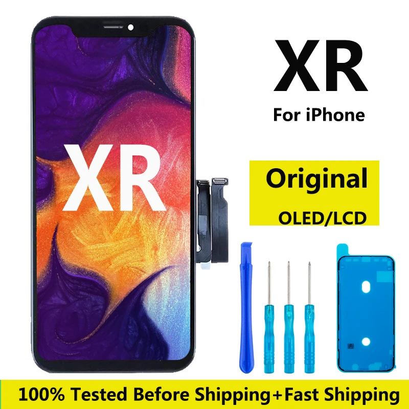 Pantalla Originale Per Iphone Xr Display Lcd Touch Screen Digitizer Assembly Per Iphone Xr Lcd Sostituzione