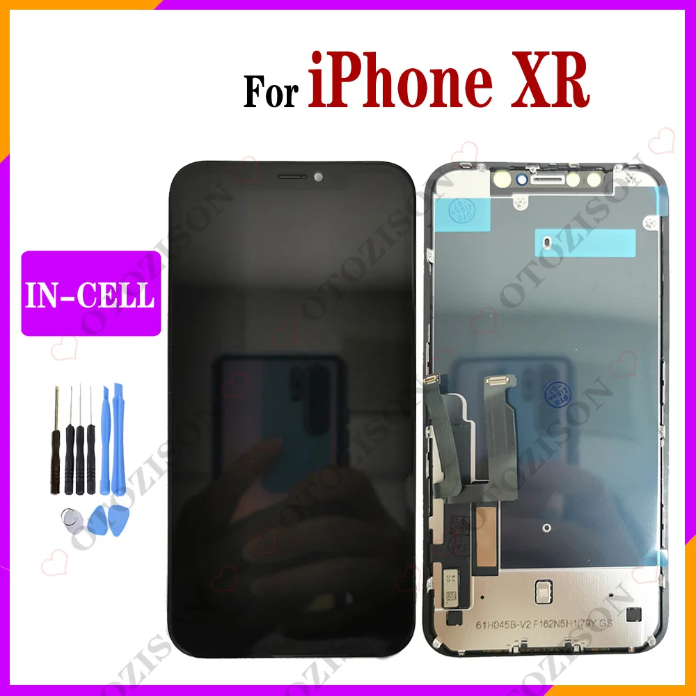 Incell Lcd Per Iphone Xr Display Screen Touch Panel Digitizer Sensor Assembly No Dead Pixel Sostituzione Per Iphone Xr Lcd Screen