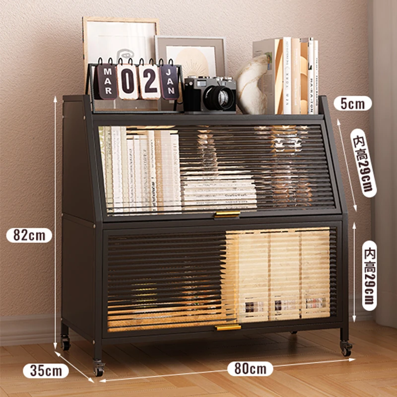 Camera Da Letto Liming Book Shelf Corner Wood Glass Living Room Book Shelf Display Side Libreria Estanteria Furniture Living Room Bl50Bs