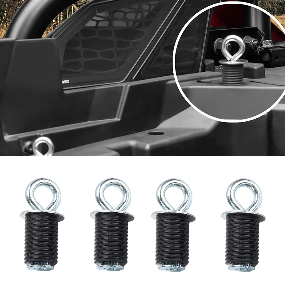 4 Pezzi Tie Down Anchors Ricambi Auto Adatti Per Polaris Rzr 570 900 1000 Xp Atv Utv Accessori Moto
