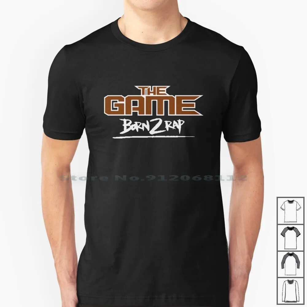 Il Gioco Born 2 Rap T Shirt 100% Cotone Il Gioco Born 2 Rap Born To Rap Miguel Travis Barker Dom Kennedy Mozzy Osbe Chill Tobi
