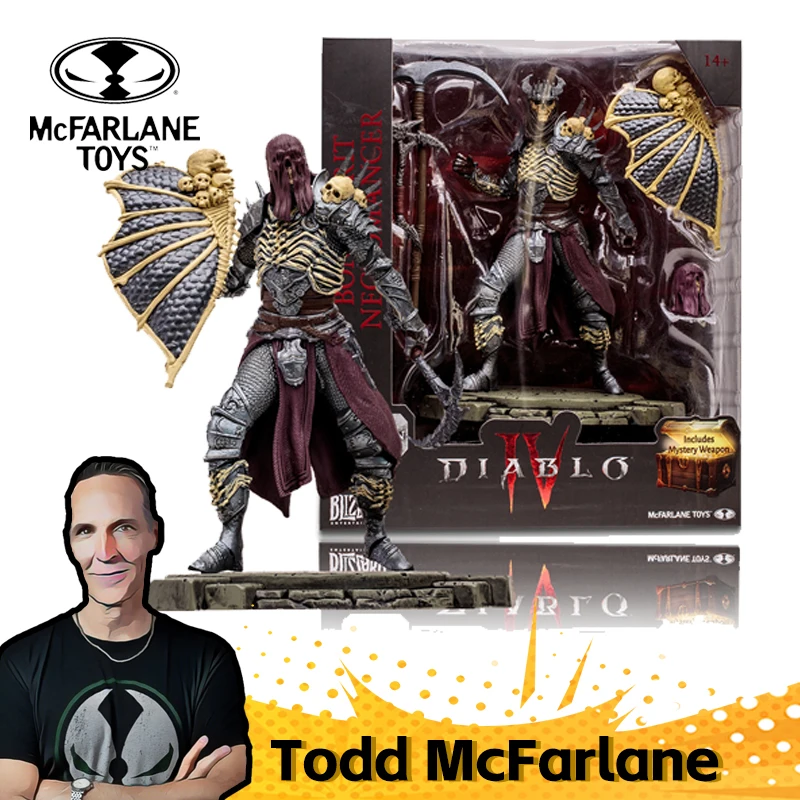 Mcfarlane Toys Somater Necromancer: Epic (Diablo Iv) 1:12 Figura Posata
