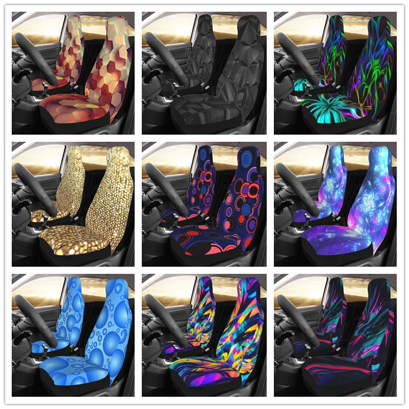 Coprisedili Per Auto Universali Con Motivo A Bolle Astratte Adatti A Qualsiasi Auto Truck Van Rv Suv Geometry Modern Art Auto Seat Cover Protector