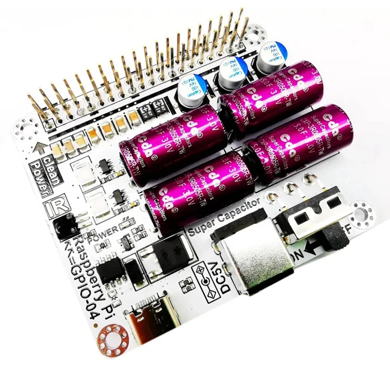 Modulo Filtro Di Alimentazione Scheda Filtro Super Condensatore Moode Volumio Per Modulo Di Espansione Hifi Raspberry Durevole
