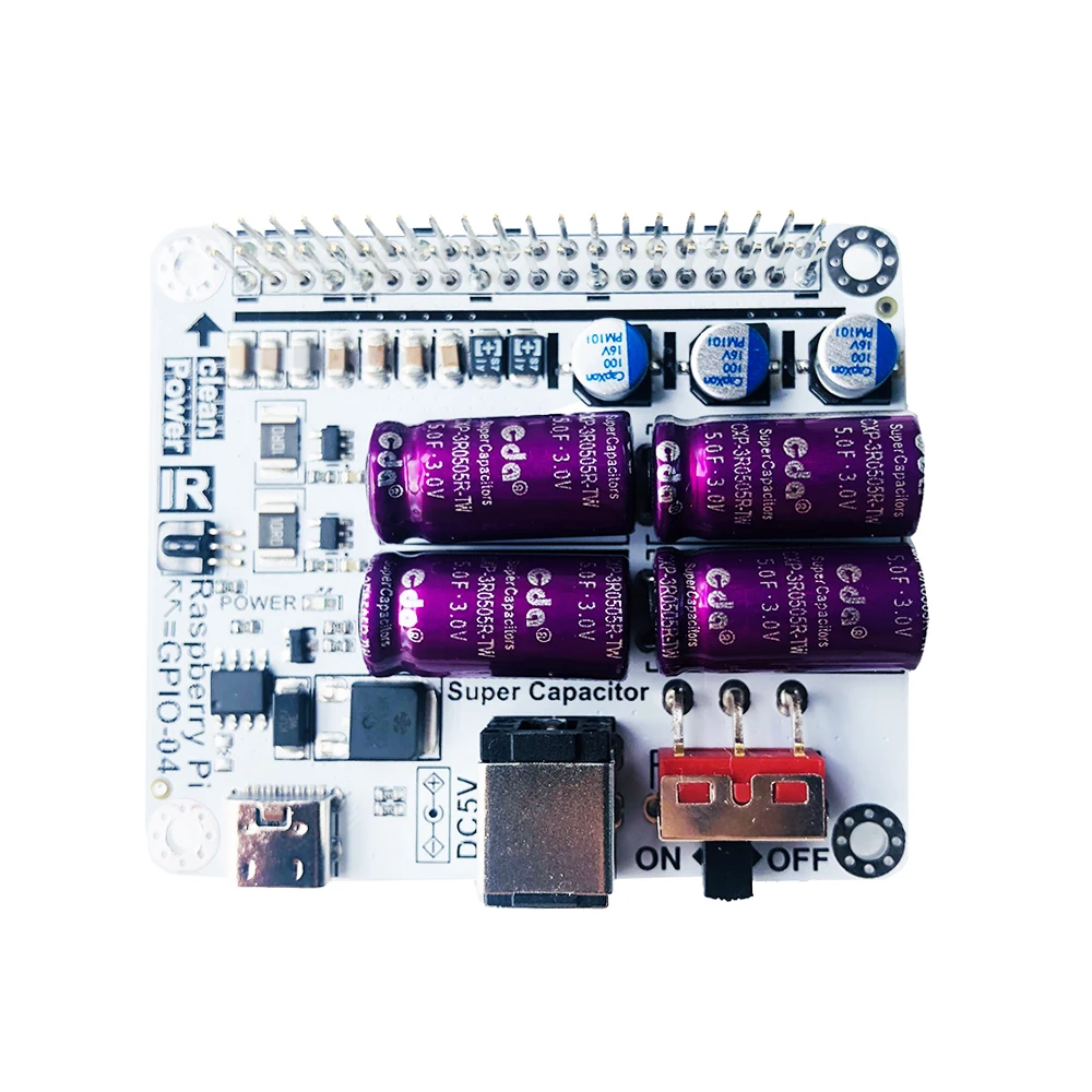 Nvarcher Power Filter Module Super Condensatore Board Moode Volumio Per Raspberry Hifi Expansion Moudle