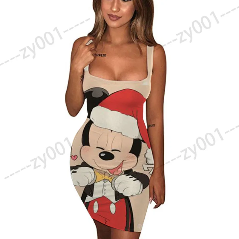 Disney Dress Women Elegant Clothes Sexy Dress Woman Beach Outfits For Women Summer Dresses Woman 2022 Casual Women'S Dresses