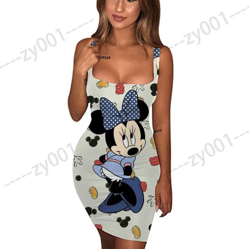 Abiti Disney Per Donna 2022 Abiti Estivi Collezioni Di Abiti Abiti Moda Donna Abito Sexy Donna Abbigliamento Femminile Playa