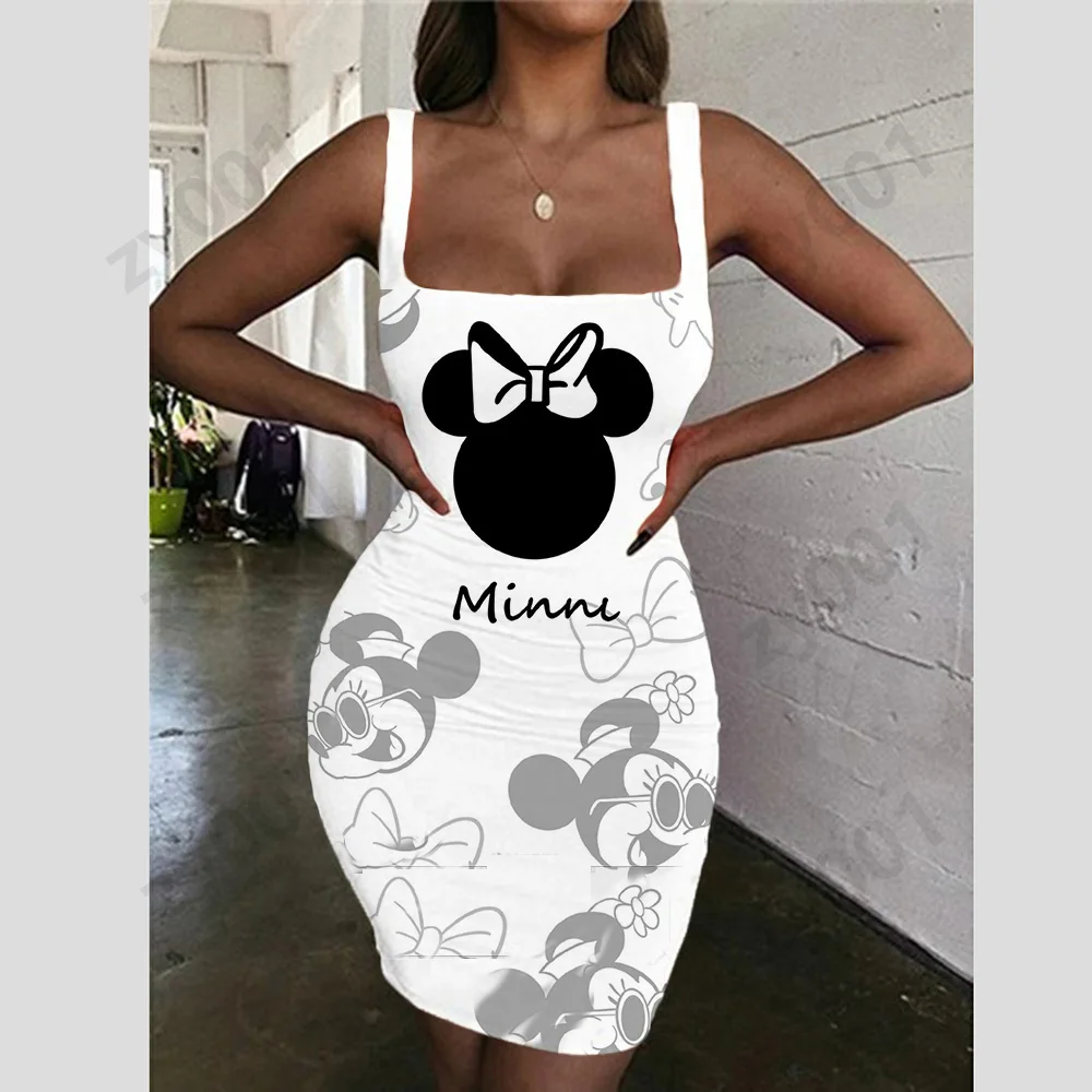 2022 Disney Fashion Elegant Women'S Dresses Women'S Fashion Dresses Green Silk Dresses Playa Women'S Summer Women'S Dresses