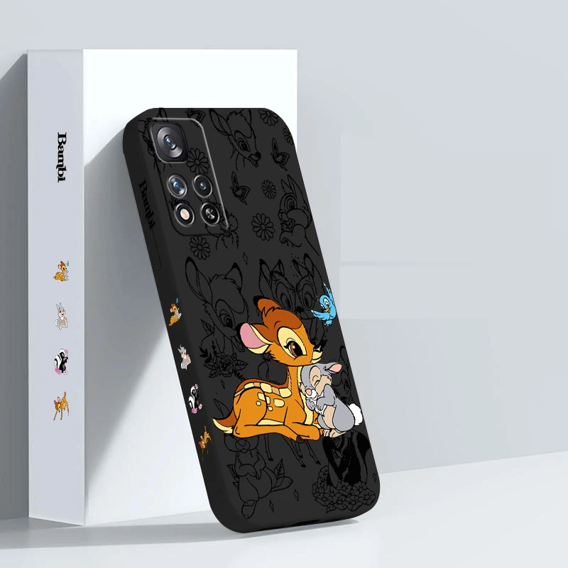 Disney Thumper Bambi Per Redmi Note 12 11T 11S 11E 10S 10T Pro Plus Lite Max Custodia Per Telefono Sinistra Liquida