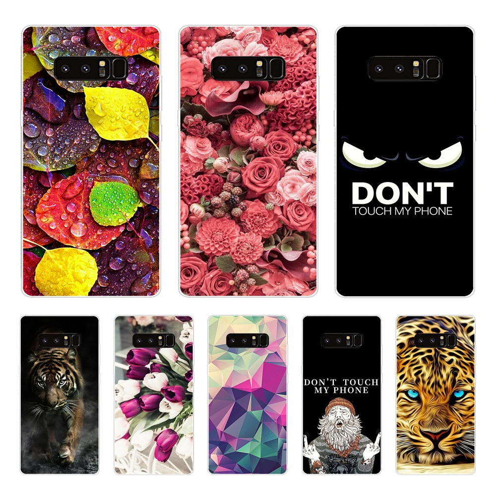Custodia Per Samsung Galaxy Note 8 Casi Star Space Fundas Samsung Note 8 Cover Etui