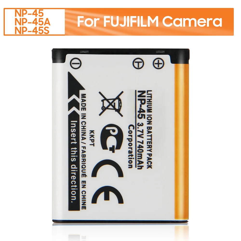 Di Ricambio Batterie Per Foto/Videocamera Np-45 Np-45A Np45S Per Fujifilm Jz305 Jz505 Jz500 Jz300 Z70 Z90 Z80 Z71 Z81 J30 J37 J35 Fotocamera 740Mah