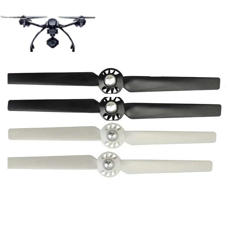 4 Pz Yuneec Q500 Eliche Lame Q500M / 4K Autobloccante Sgancio Rapido Cw Ccw Puntelli Autobloccanti Yuneec Typhoon Elica
