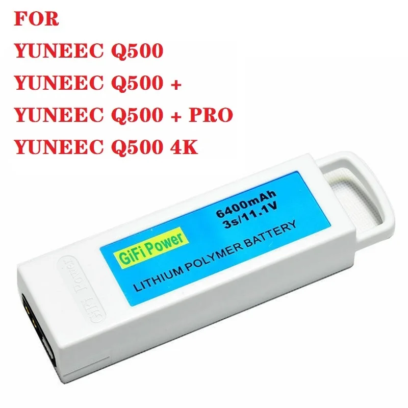 Batteria Originale Al Litio Rc Da 11.1V 6400Mah Per Yuneec Q500/Q500 +/Q500 4K/Q500 + Pro 4K Rc Drone