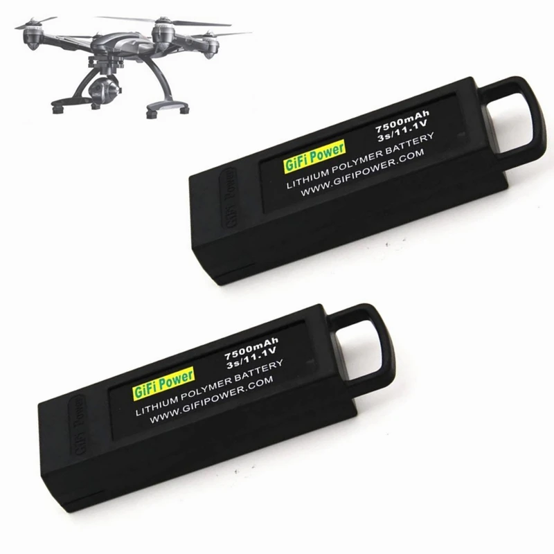 Per Yuneec Q500/Q500 +/Q500 4K/Q500 + Pro 4K Per Typhoon Rc Drone 7500Mah 11.1V Batteria Lipo Di Volo Batteria Di Grande Capacità