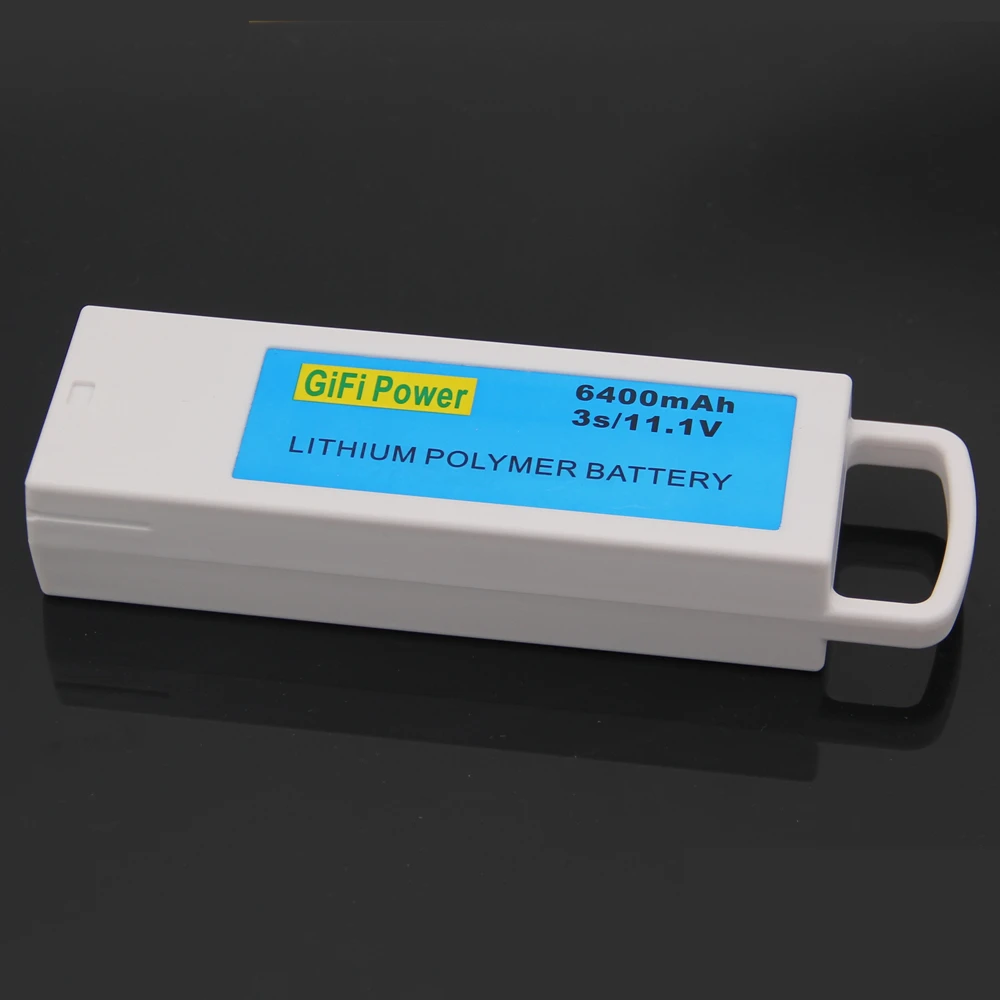 1 Pcs 11.1V 6400 Mah Per Yuneec Q500 Q500 3S Upgarded Di Litio Rc Batteria Ricaricabile Batteria Per Yuneec Q500 Q500 Rc Quadcopter