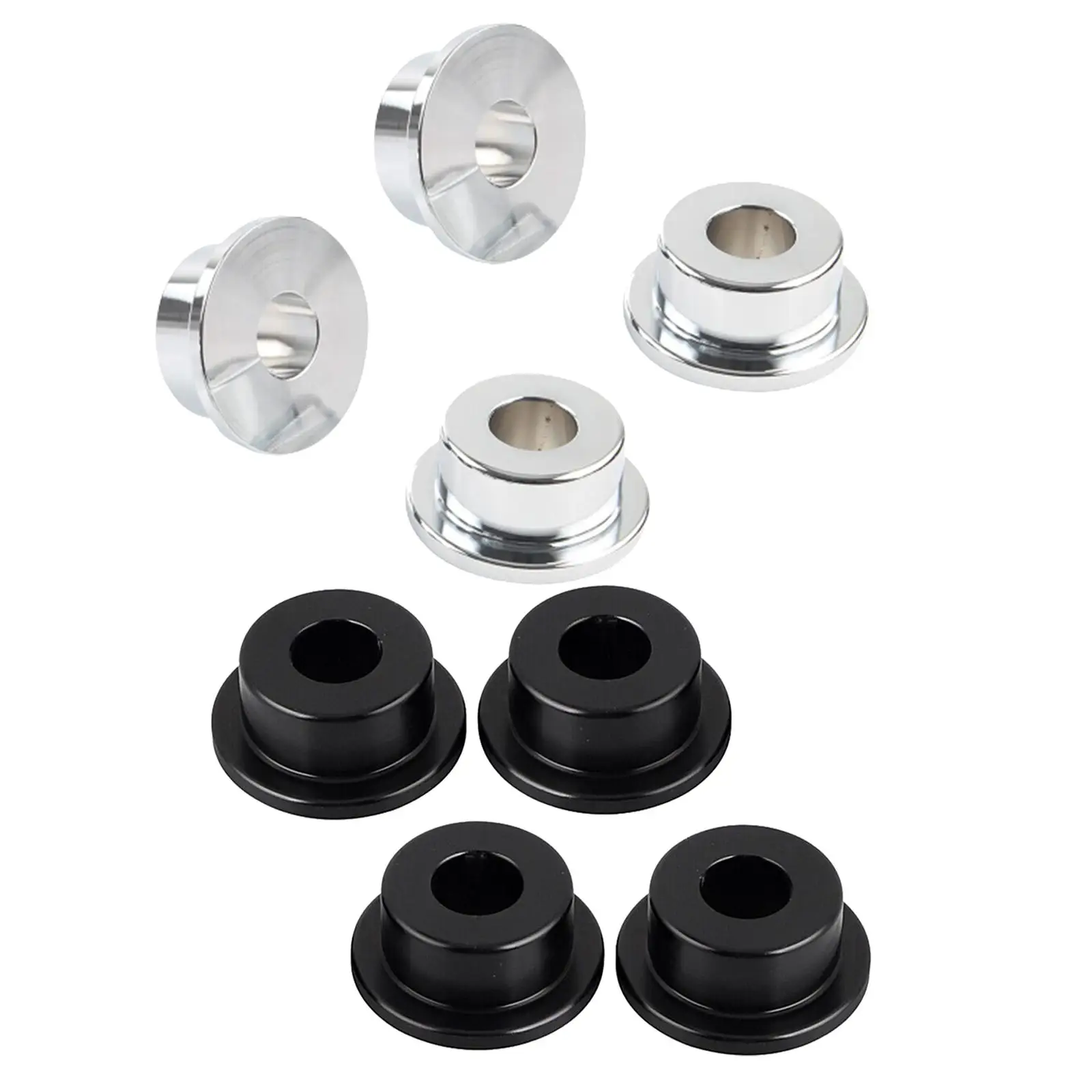 Boccole Riser Manubrio 4X Per Harley Sportster Tranne 04-Up Sportster