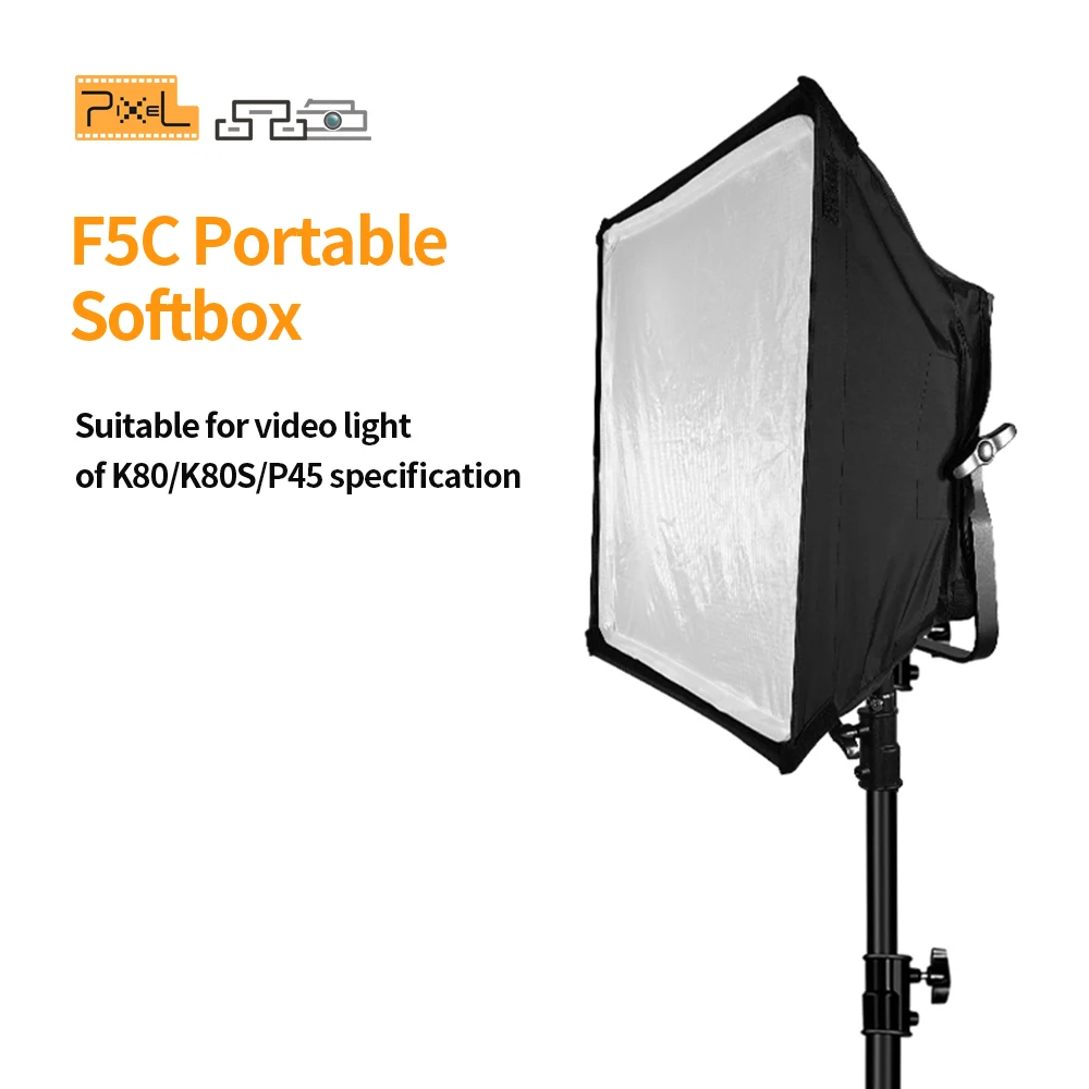 Pixel F5C Softbox Portatile Fotografia Professionale Softbox Illuminazione Per Video Studio Fotografico
