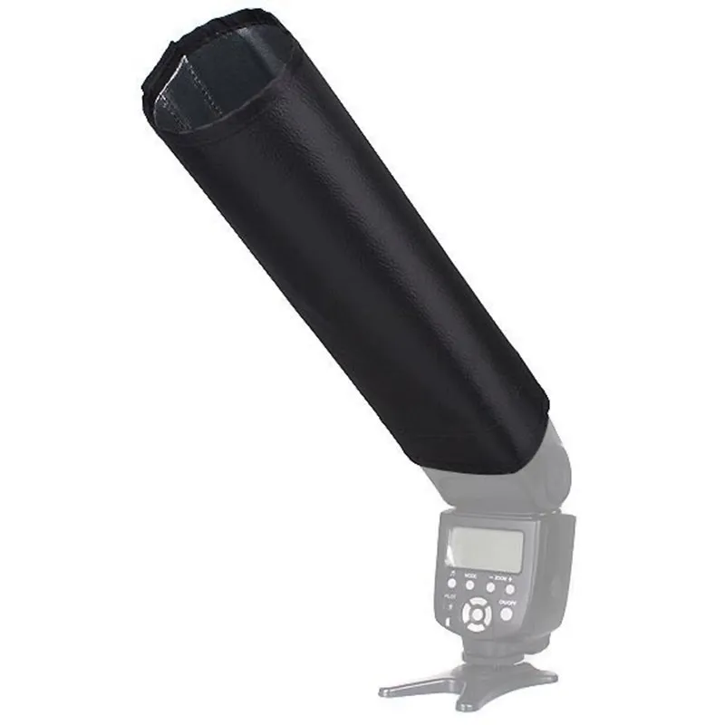Universal Photo Flash Light Diffusore Riflettore Pieghevole Snoot Beam Softbox Bender Tube Per Canon Nikon Yongnuo Pentax Flashgun